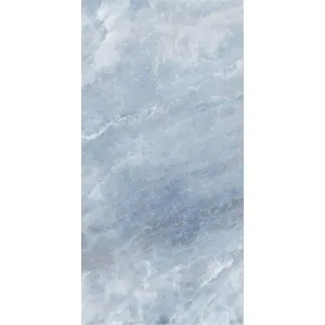 Riviera Onyx Blue Rock Salt Effect Porcelain Tile 60x120cm Matt