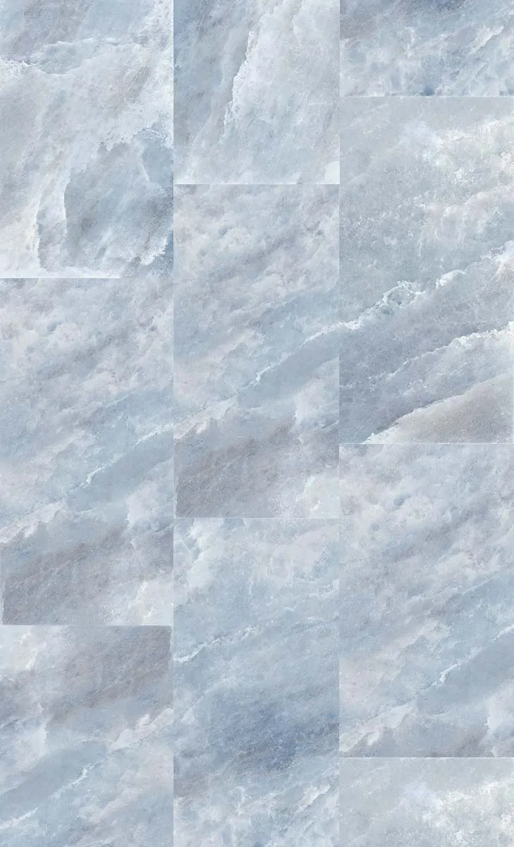 Riviera Onyx Blue Rock Salt Effect Porcelain Tile 60x120cm Matt