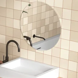 Rubik Sand Square Porcelain Tile 12x12cm Matt