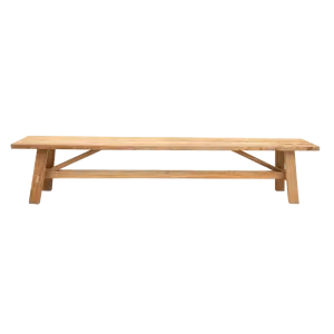 Sahara Recycled Teak Bench | 200cm Zoco Home