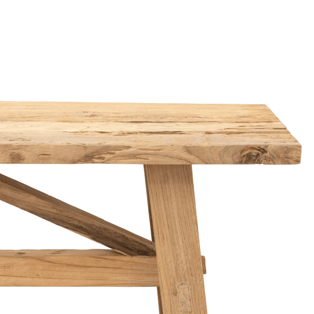 Sahara Recycled Teak Bench | 200cm Zoco Home