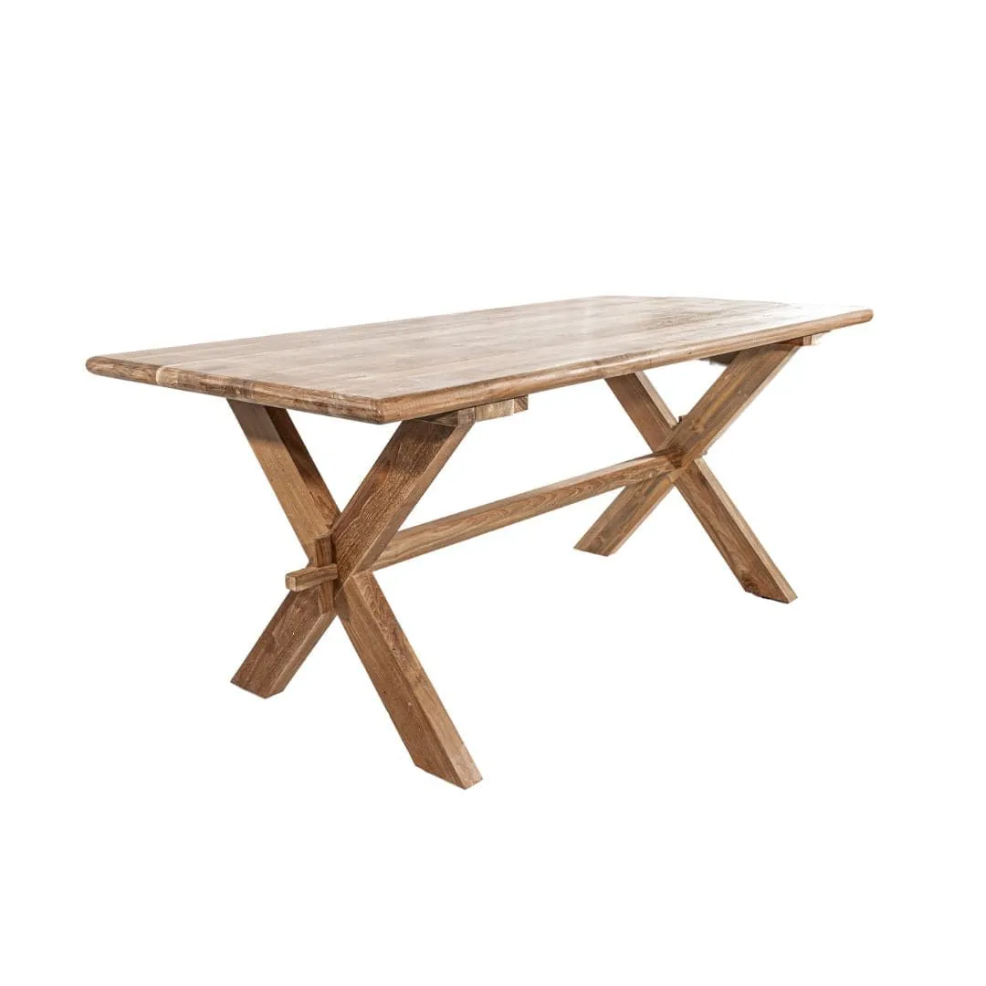 Sahara Recycled Teak Dining Table Zoco Home