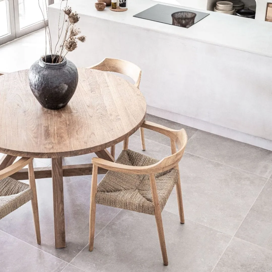 Sama Round Dining Table | 120cm Zoco Home