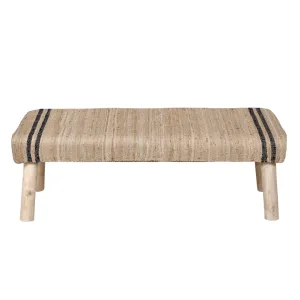 Samana Bench | Natural/Black 120x40x40cm Zoco Home