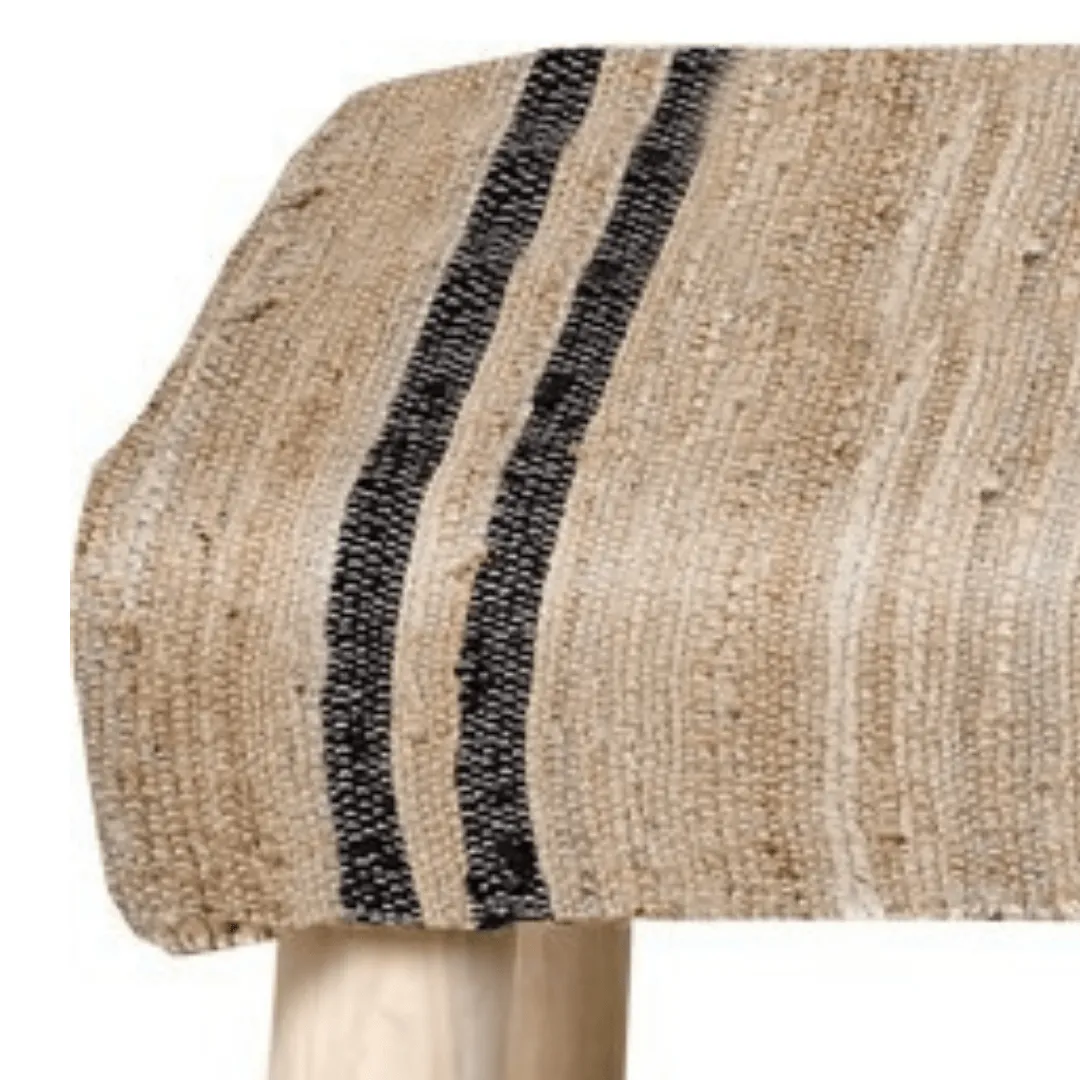 Samana Bench | Natural/Black 120x40x40cm Zoco Home
