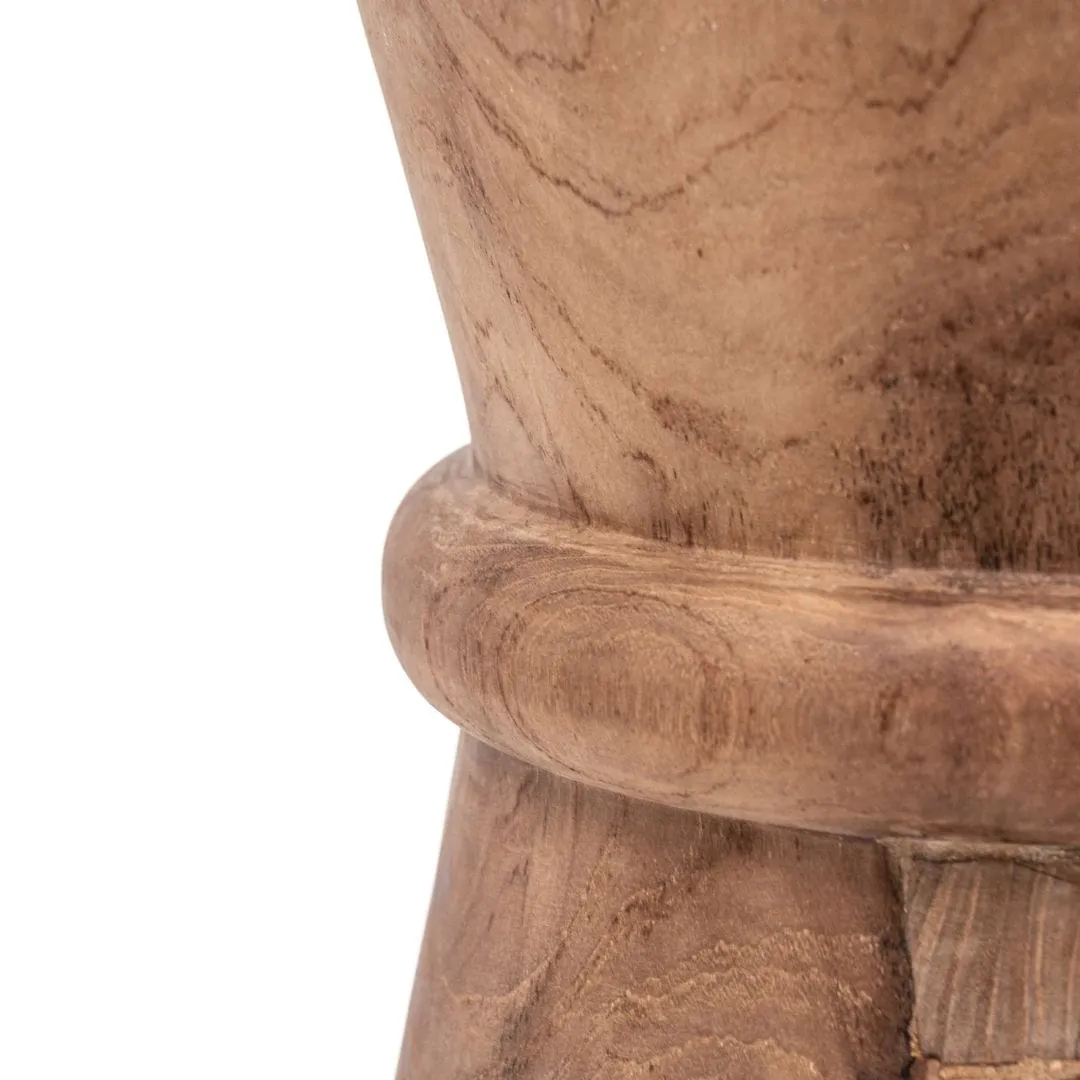Sandglass Stool | Natural 35x45cm Zoco Home