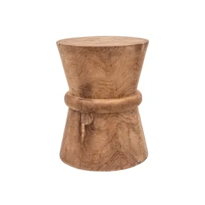 Sandglass Stool | Natural 35x45cm Zoco Home