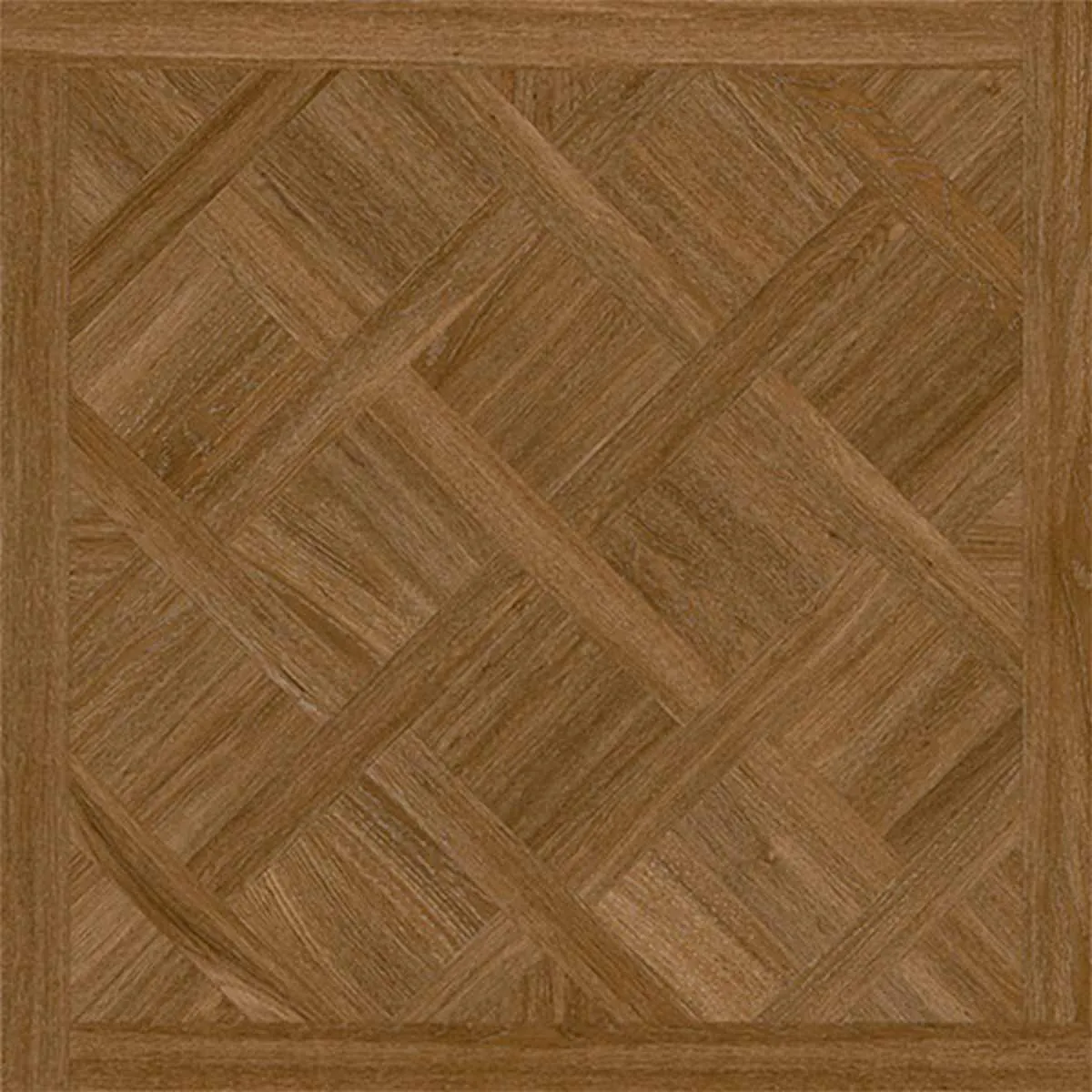 Scandinavian Walnut Wood Effect Porcelain Tile 100x100cm Matt