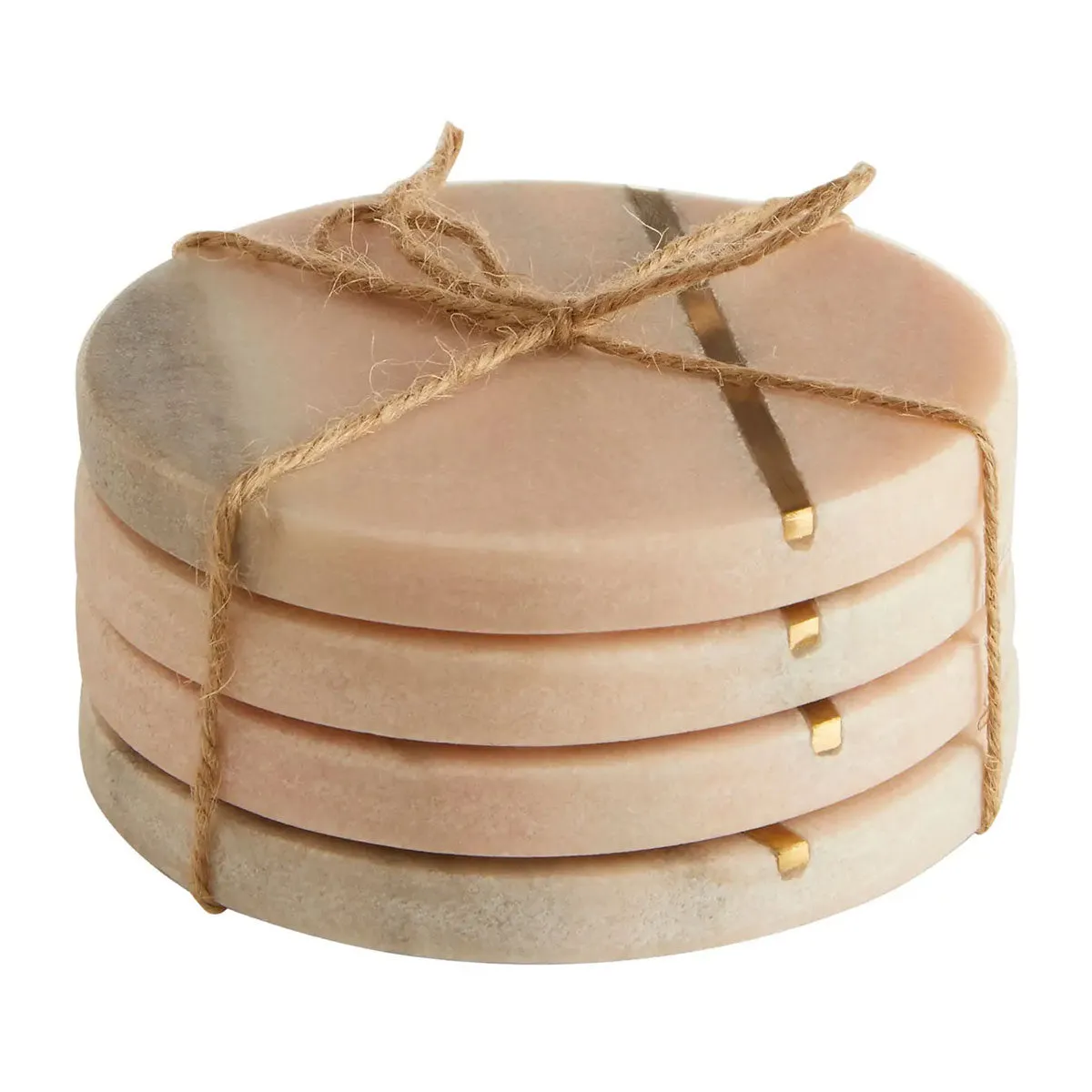 Set of Marble Coasters Funky Chunky