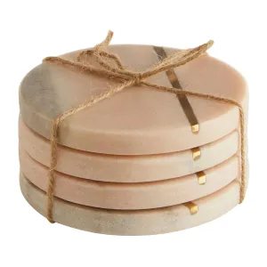 Set of Marble Coasters Funky Chunky