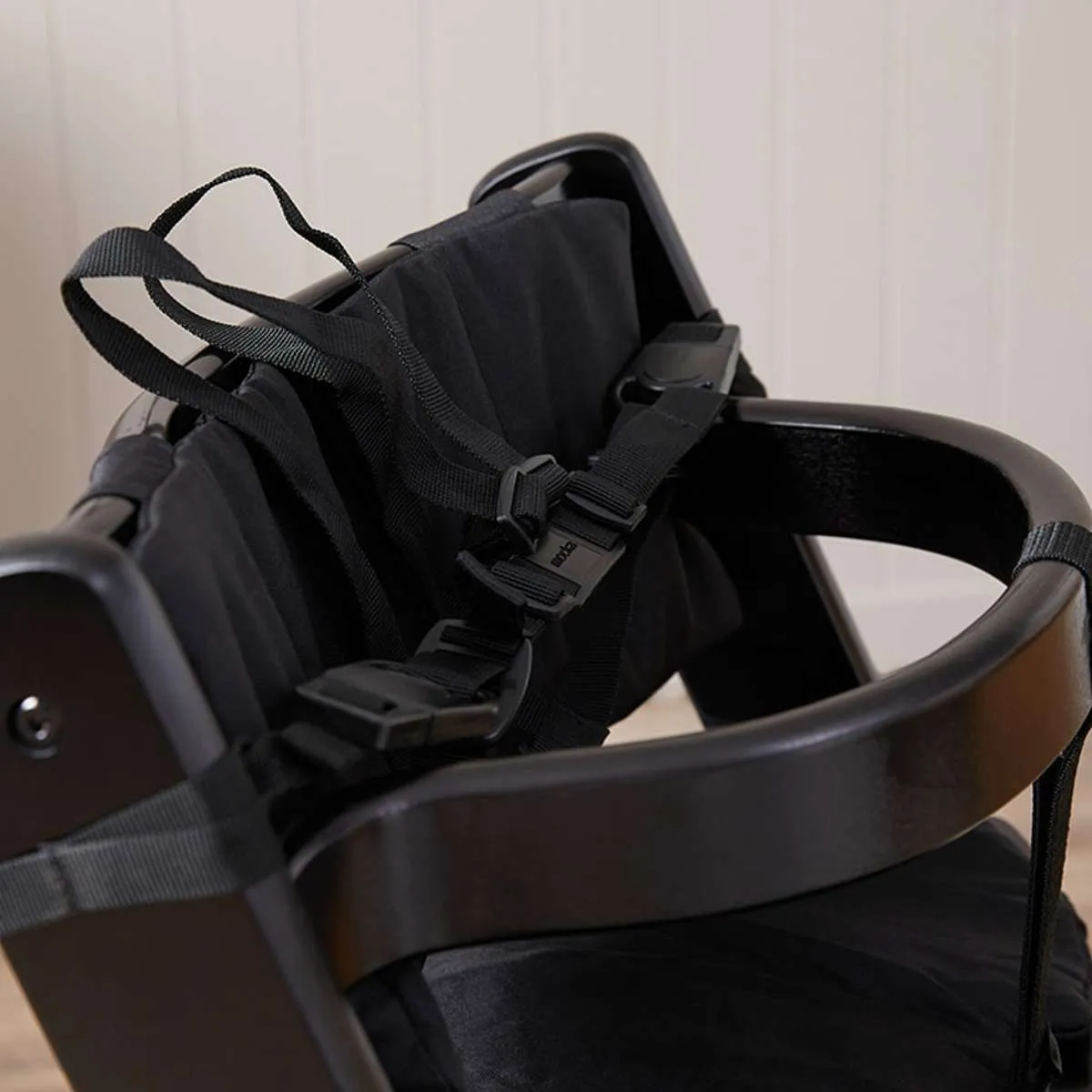 Soho Wooden Highchair - Black Mocka