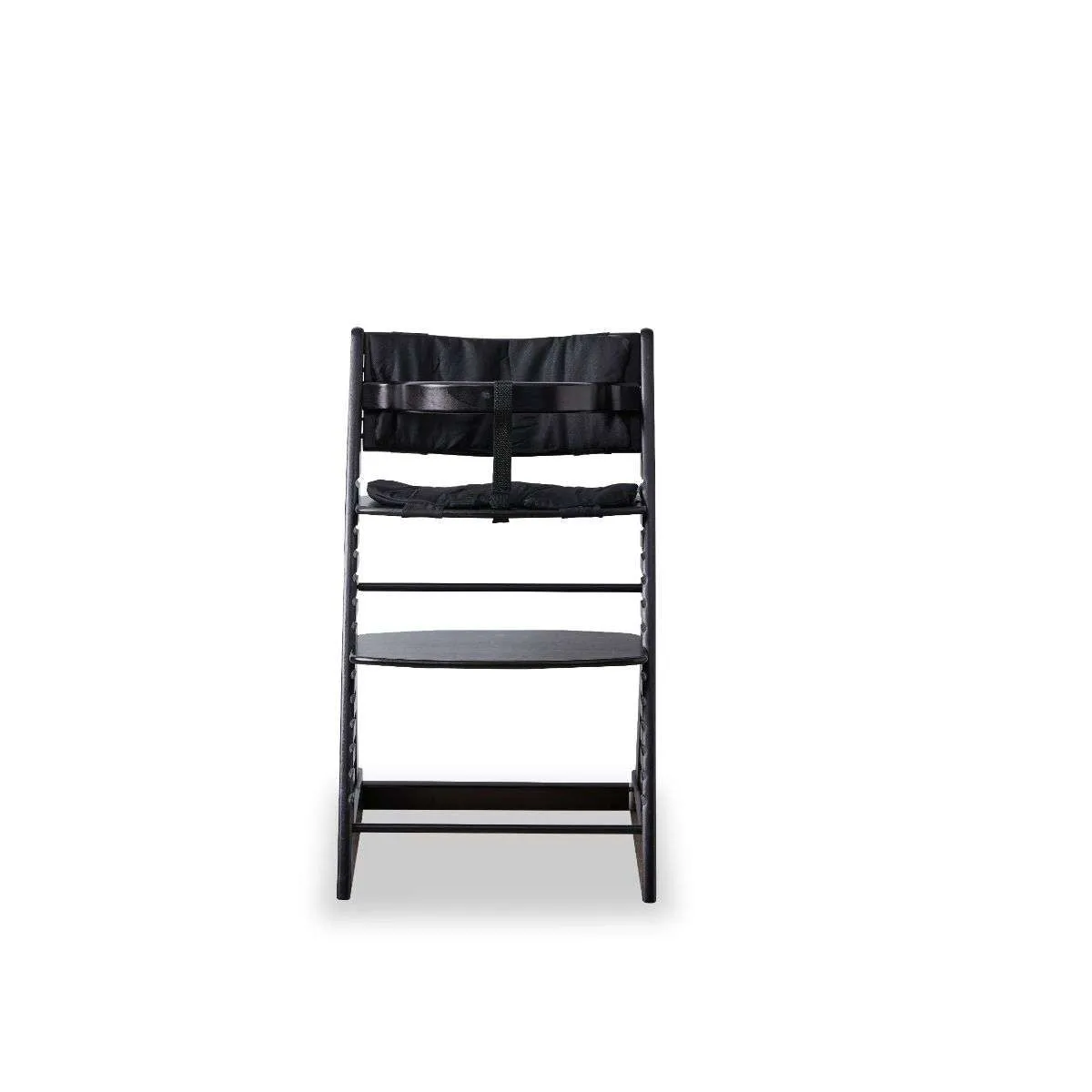 Soho Wooden Highchair - Black Mocka