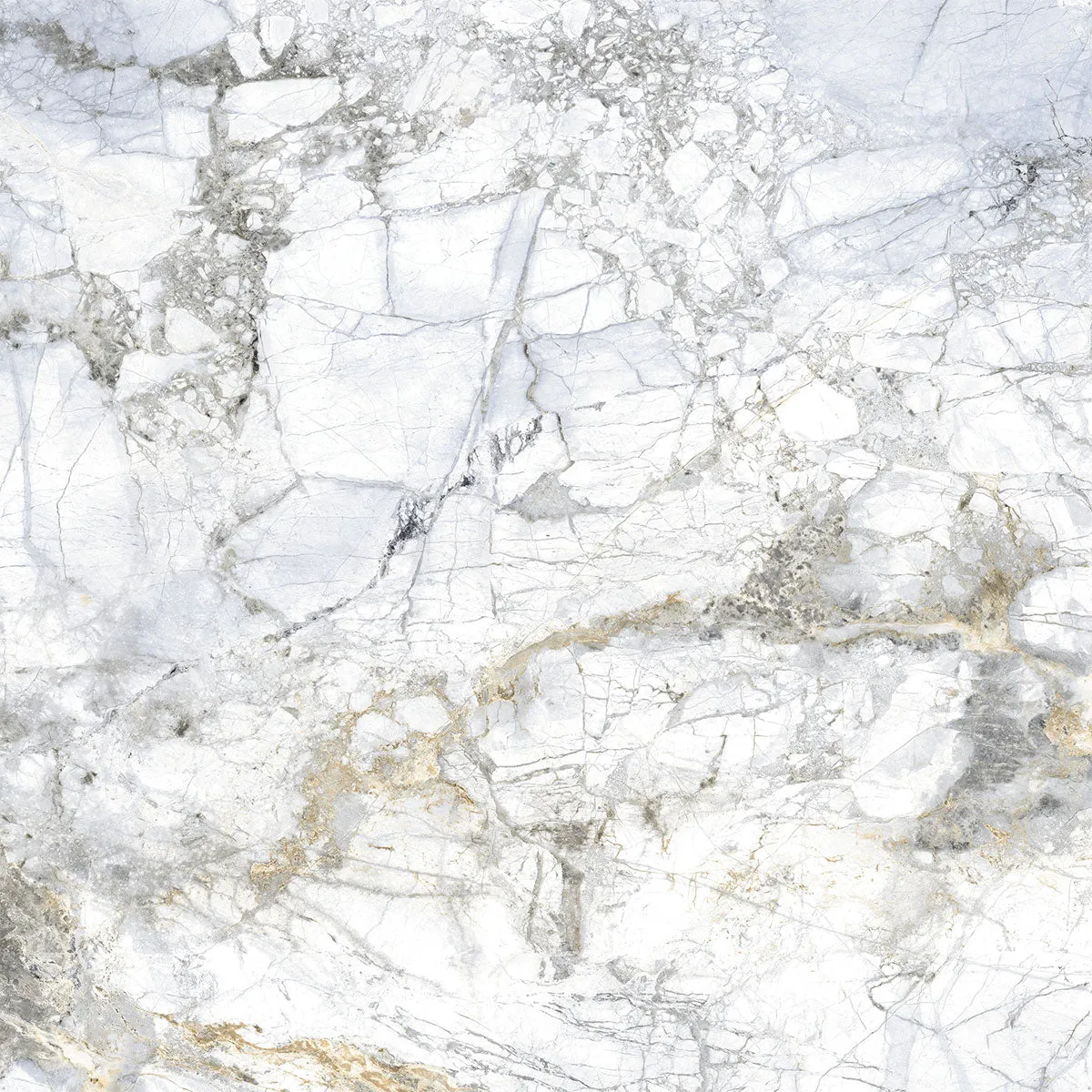 Supreme 4D Shaped Marble Effect Porcelain Tile 100x100cm Matt