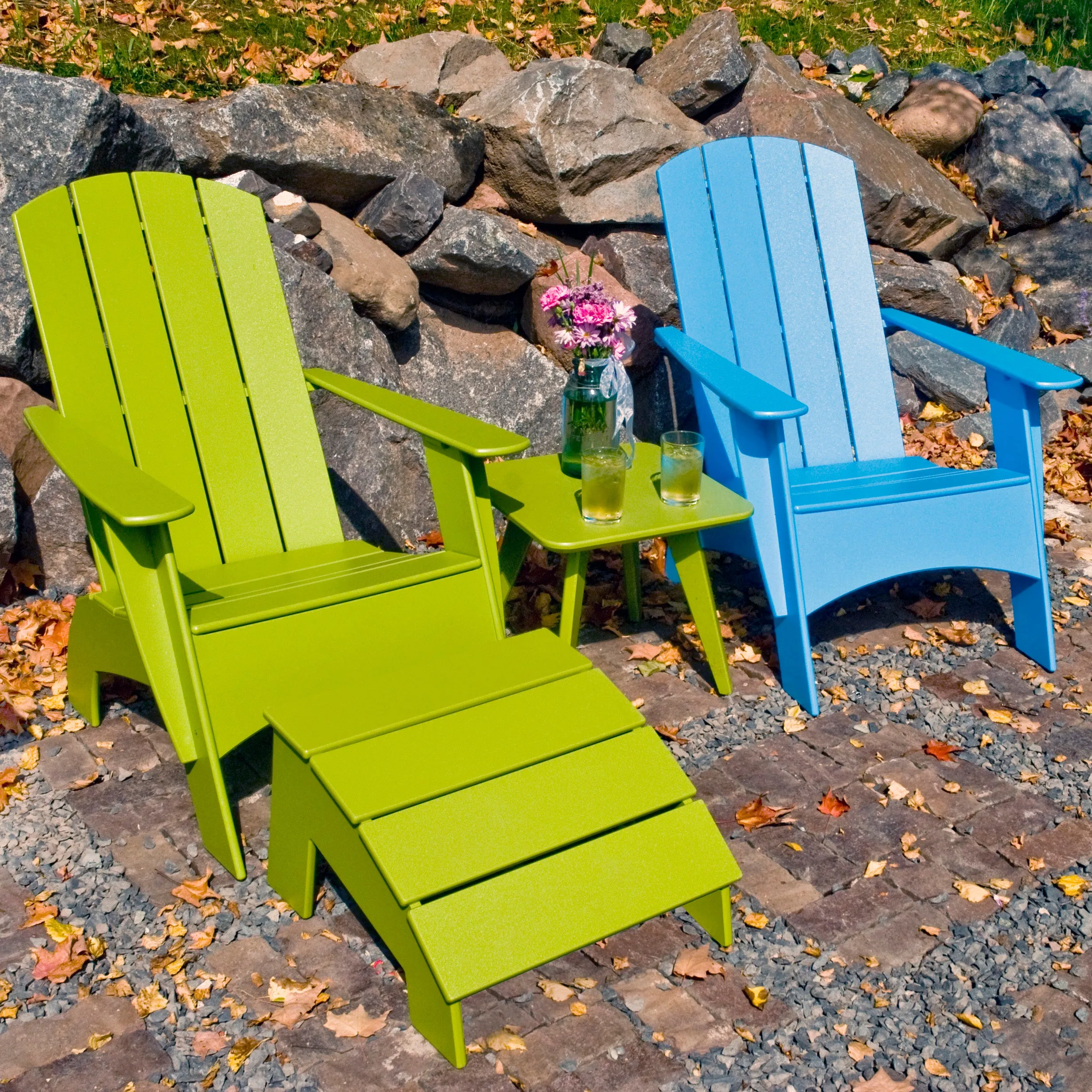 Tall Adirondack Curved Chair