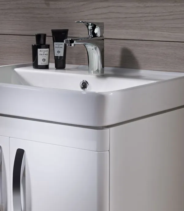Tavistock Compass Floorstanding Vanity Unit With Deep Ceramic Basin