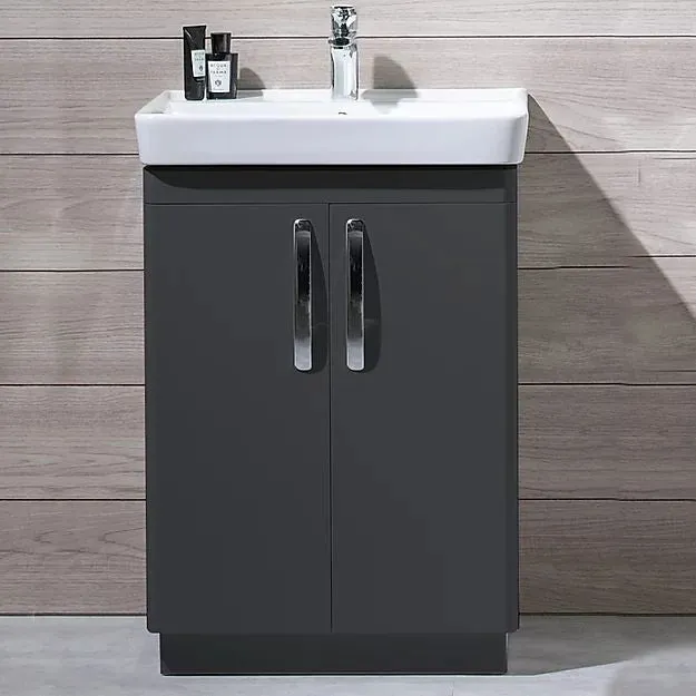 Tavistock Compass Floorstanding Vanity Unit With Deep Ceramic Basin