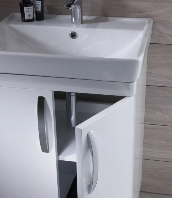 Tavistock Compass Floorstanding Vanity Unit With Deep Ceramic Basin