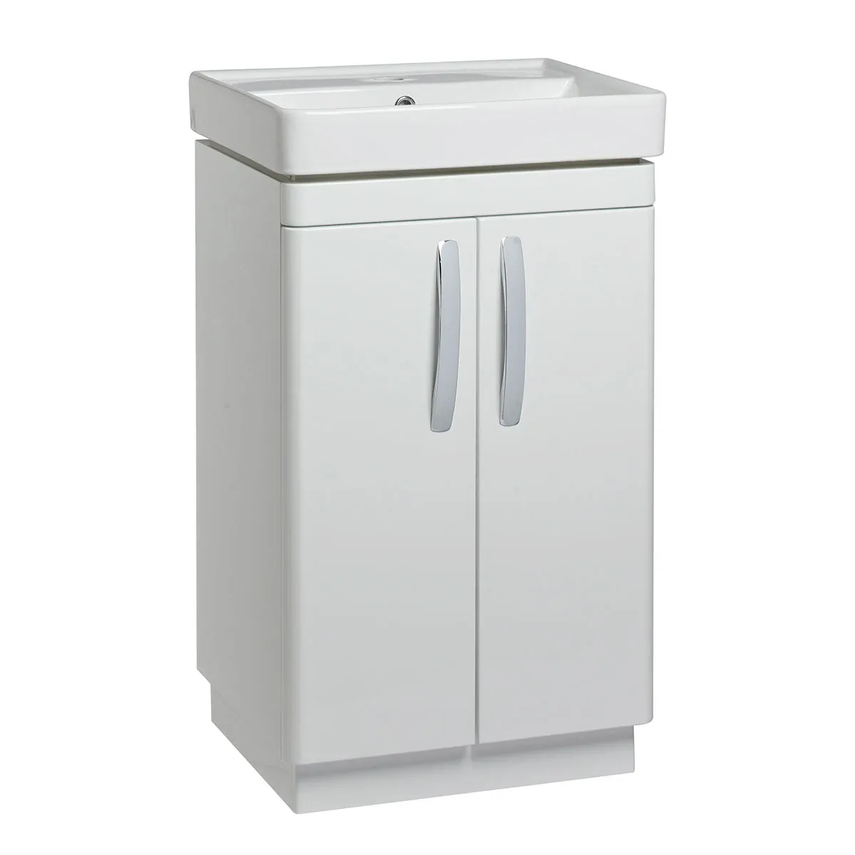 Tavistock Compass Floorstanding Vanity Unit With Deep Ceramic Basin