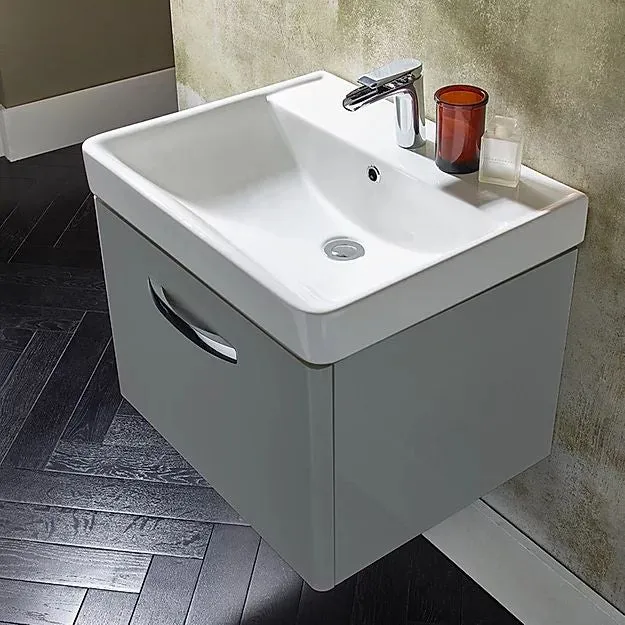 Tavistock Compass Wall Mounted Vanity Unit With Deep Basin