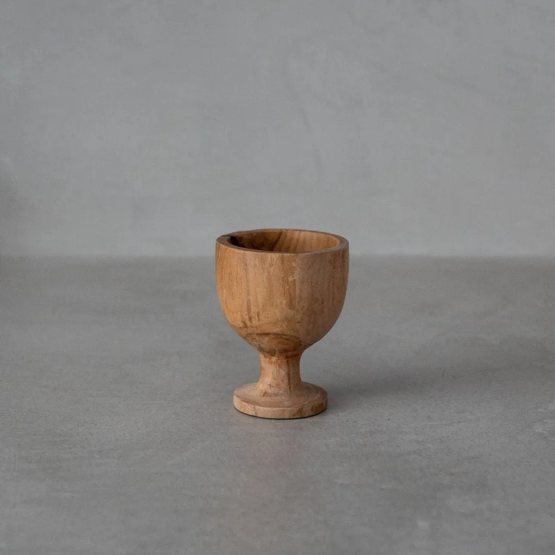 Teak Egg Cup | Natural Zoco Home