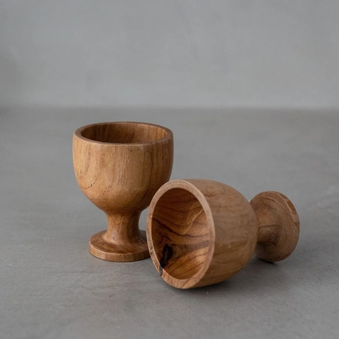 Teak Egg Cup | Natural Zoco Home
