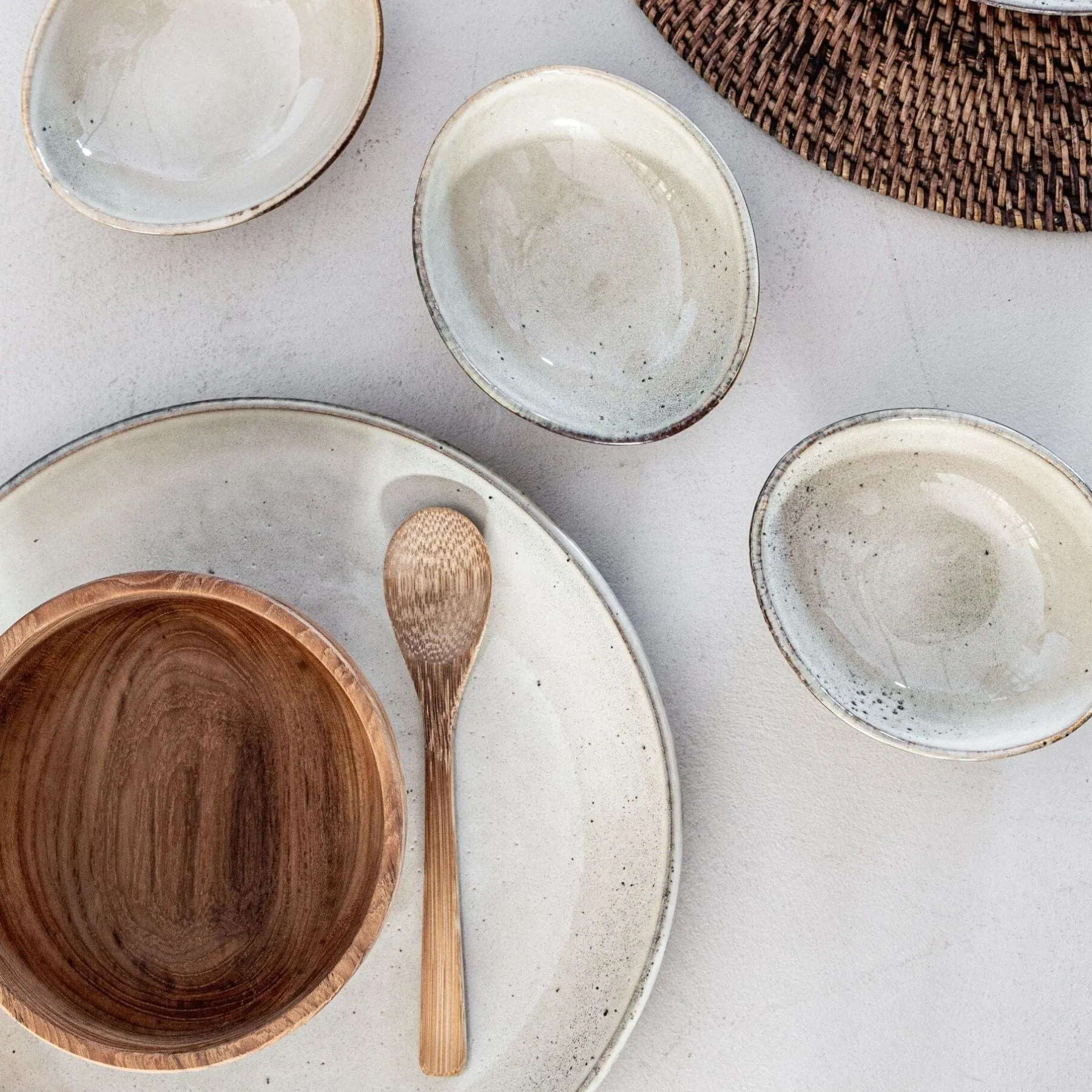 Teak Wooden Bowl | 12x6cm Zoco Home