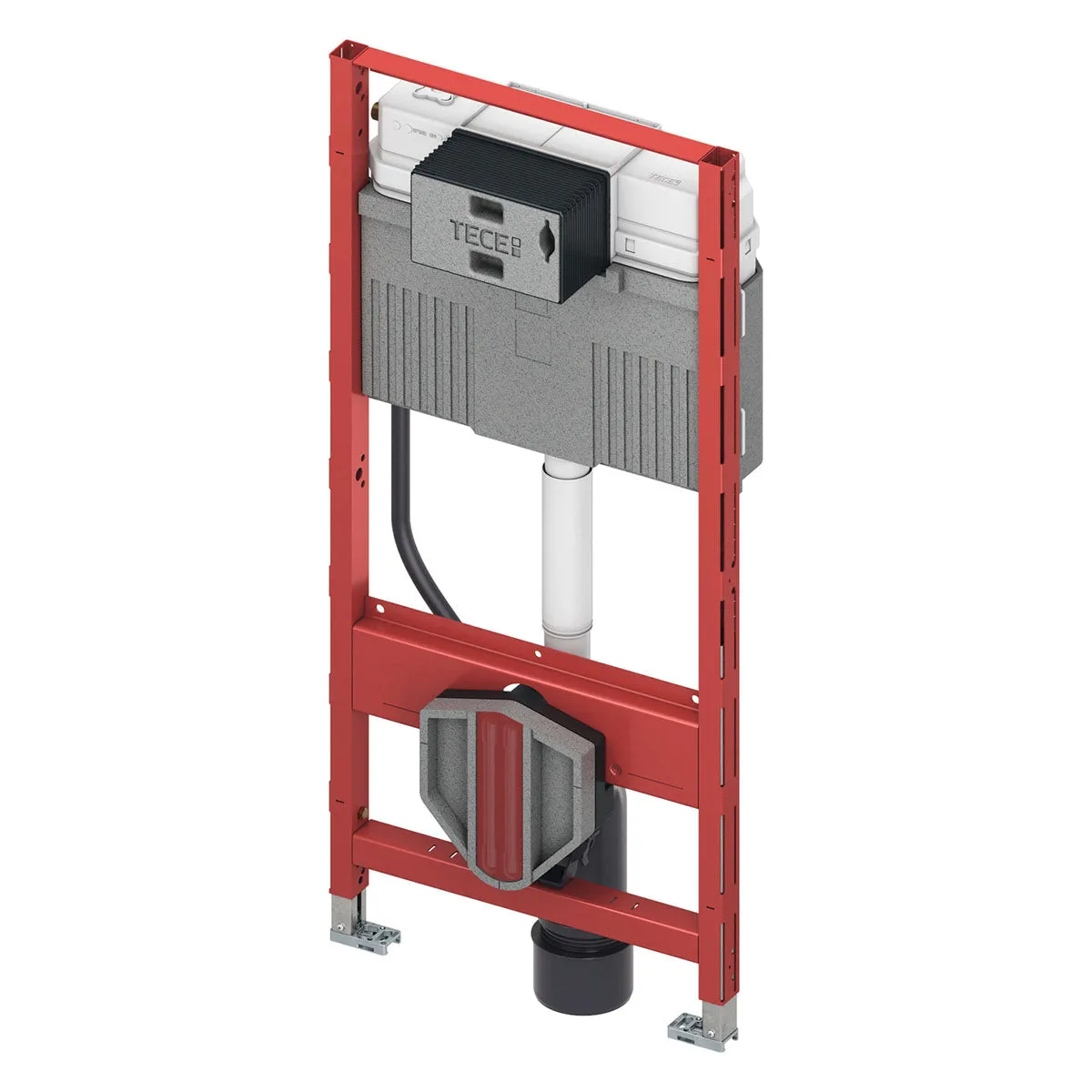 Tece Profil Wall-Hung Toilet Support Frame with Concealed Uni Cistern
