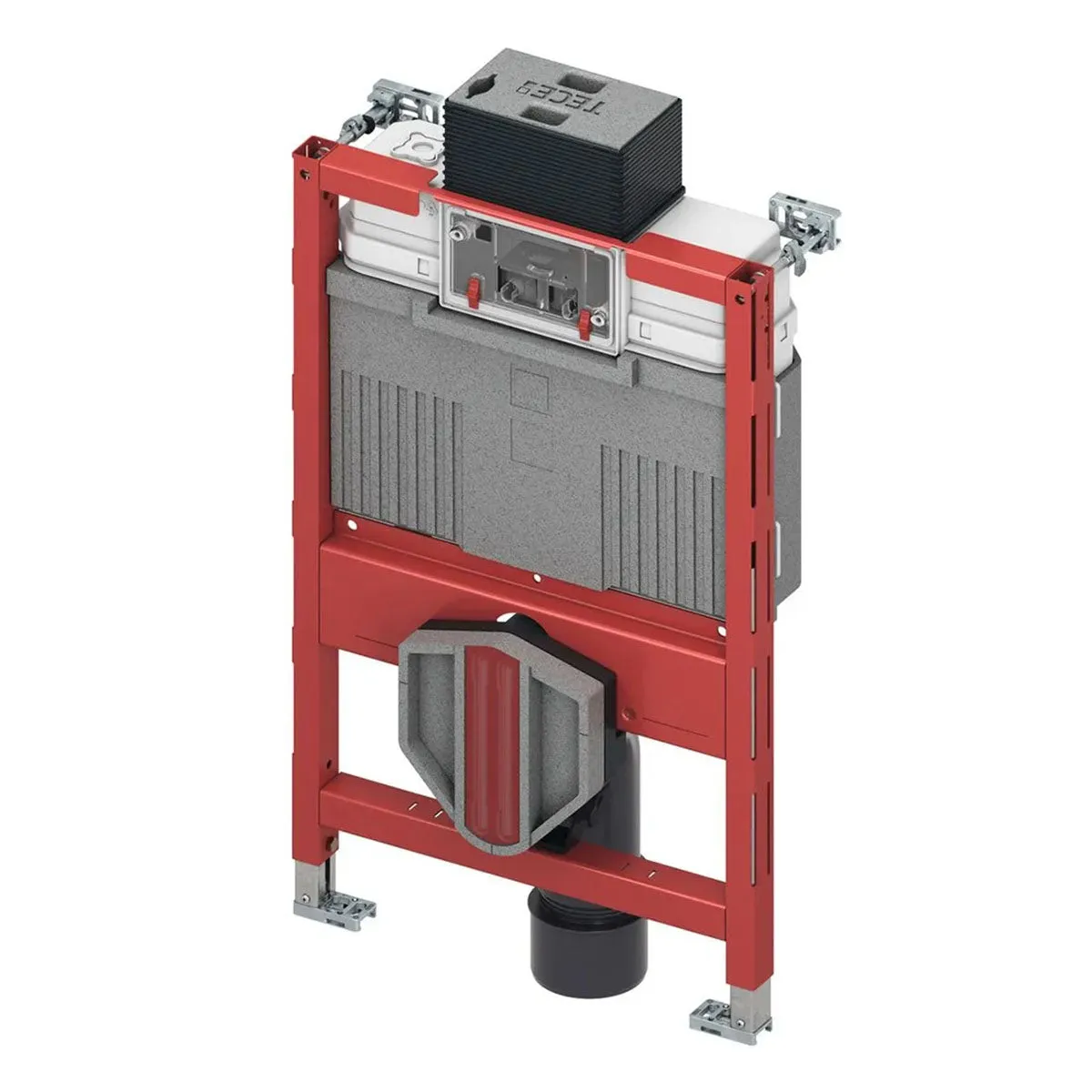 Tece Profil Wall-Hung Toilet Support Frame with Concealed Uni Cistern