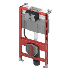 Tece Profil Wall-Hung Toilet Support Frame with Concealed Uni Cistern