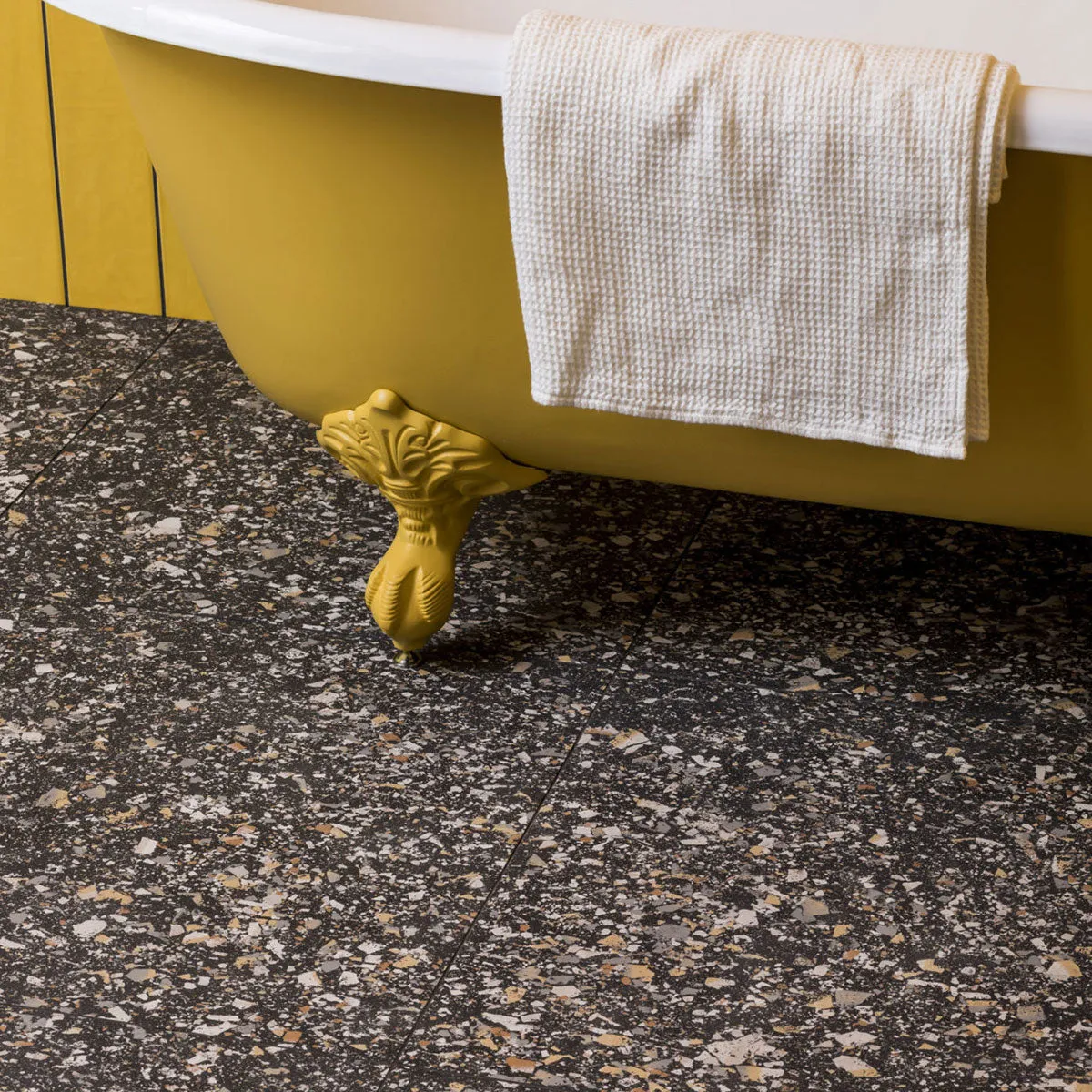 Terrazzo Lusso Earth Full-Bodied Porcelain Tile 60x60cm Matt