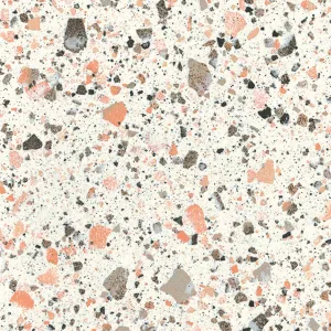 Terrazzo Lusso Pink Full-Bodied Porcelain Tile 60x60cm Matt