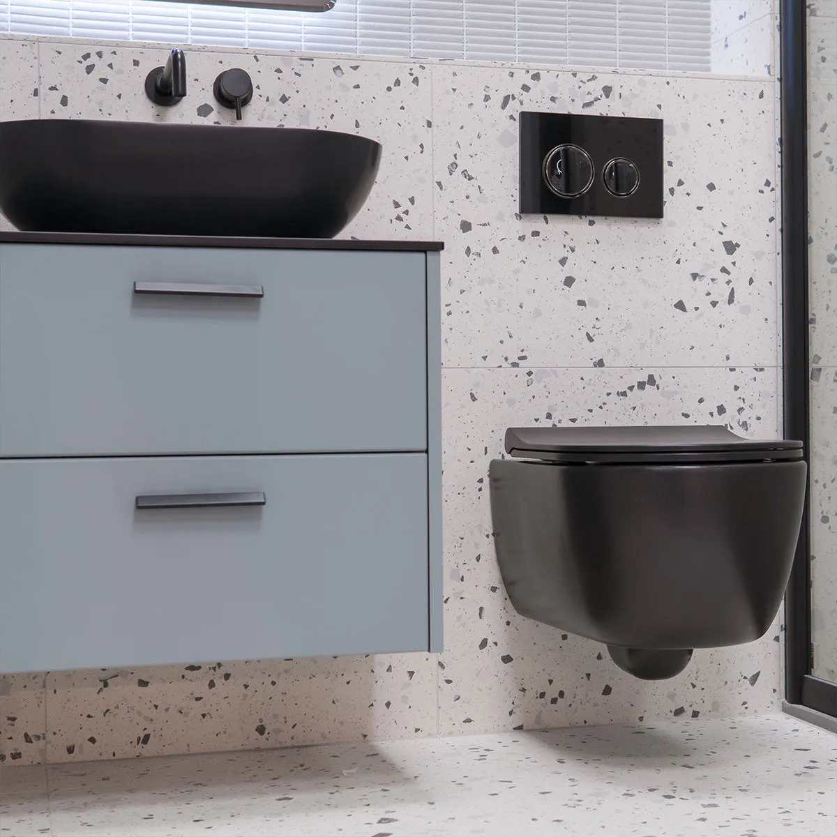 Terrazzo Lusso White Full-Bodied Porcelain Tile 60x60cm Matt
