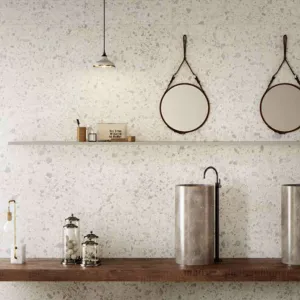 Terrazzo Lusso Zink Full-Bodied Porcelain Tile 60x60cm Matt
