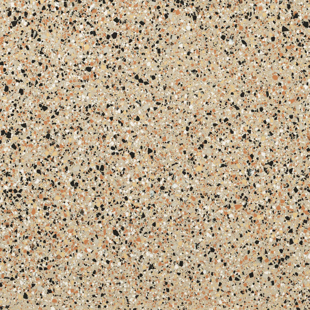 Terrazzo Lux Beige Full-Bodied Porcelain Tile 60x60cm Matt