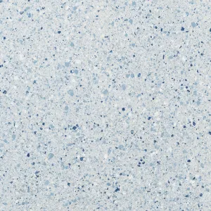 Terrazzo Lux Blue Full-Bodied Porcelain Tile 60x60cm Matt