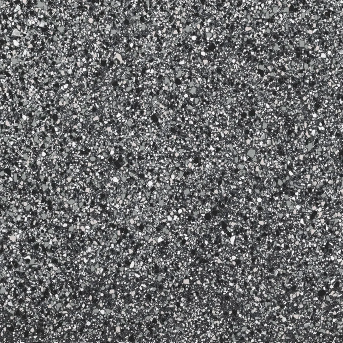 Terrazzo Lux Graphite Full-Bodied Porcelain Tile  60x60cm Matt