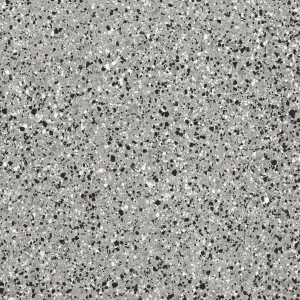 Terrazzo Lux Grey Full-Bodied Porcelain Tile 60x60cm Matt