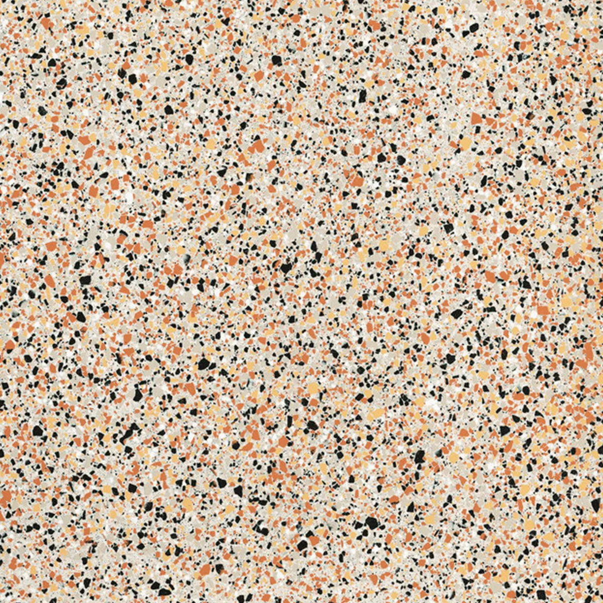 Terrazzo Lux Ivory Full-Bodied Porcelain Tile 60x60cm Matt