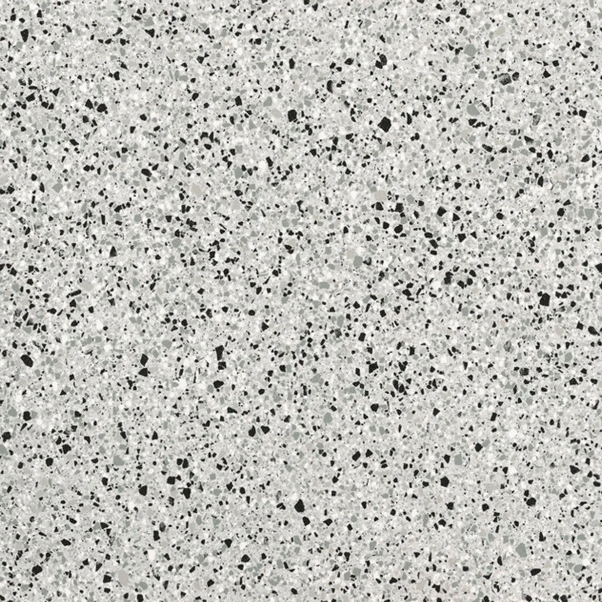 Terrazzo Lux Silver Full-Bodied Porcelain Tile 60x60cm Matt