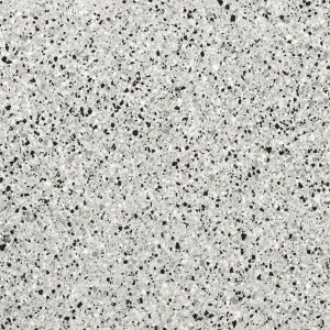 Terrazzo Lux Silver Full-Bodied Porcelain Tile 60x60cm Matt