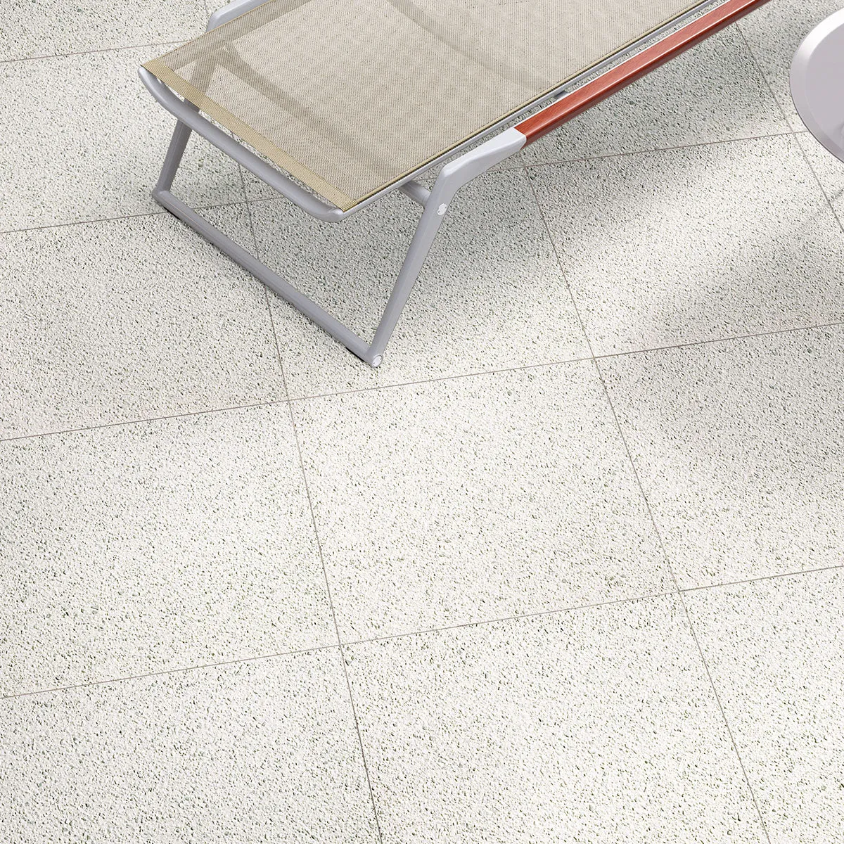 Terrazzo Lux Zink Full-Bodied Porcelain Tile Matt 60x60cm