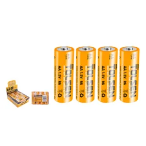 Tolsen Heavy Duty Zinc Carbon Battery AA 4pc
