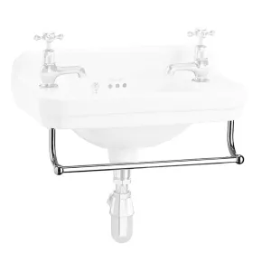 Towel Rail for Burlington Edwardian 510 Rectangular Washbasin