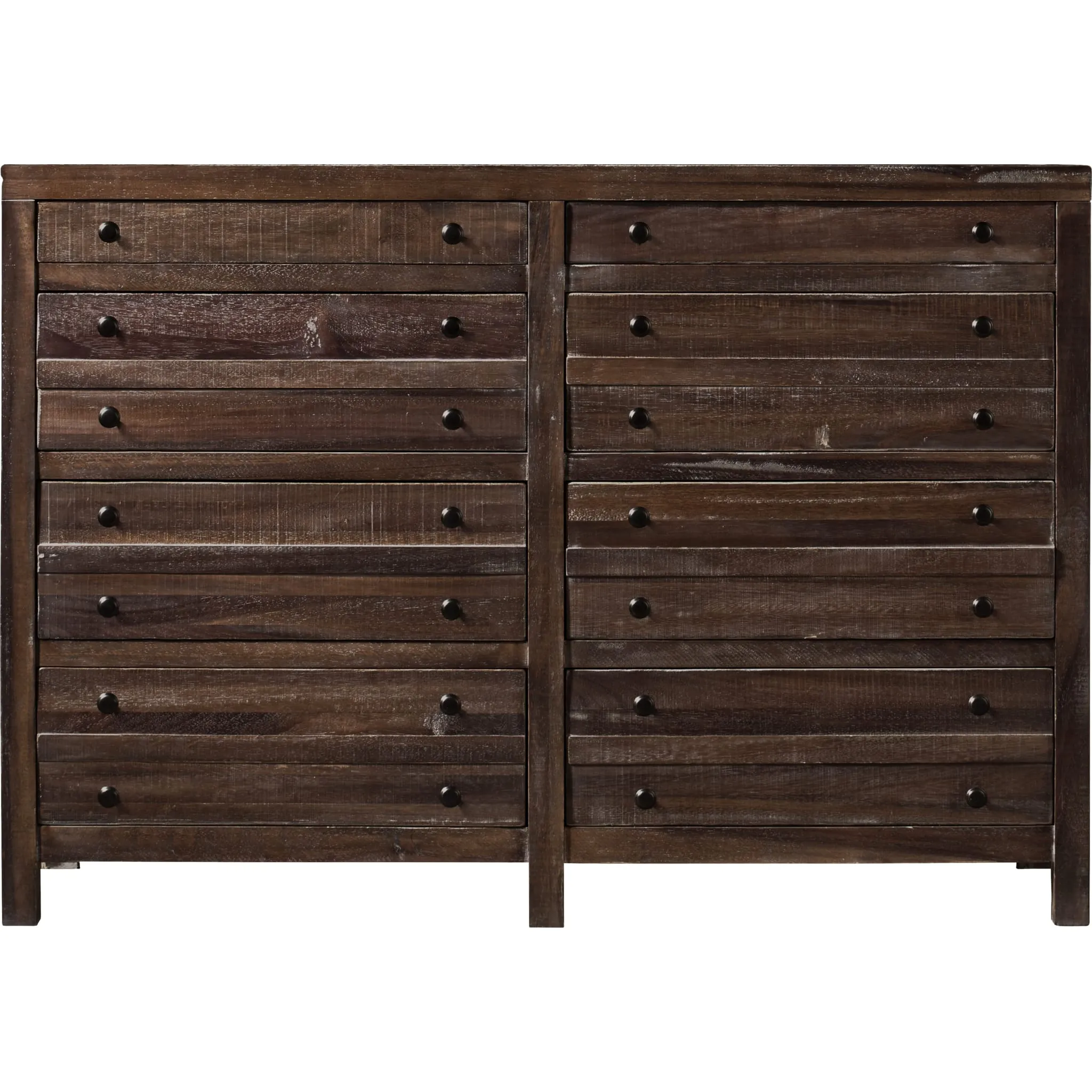 Townsend Eight Drawer Solid Wood Dresser in Java (2024) Modus