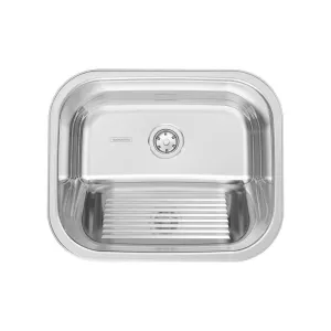 Tramontina S/S Wall Hung Laundry Tub 50 x 40cm (Polished)