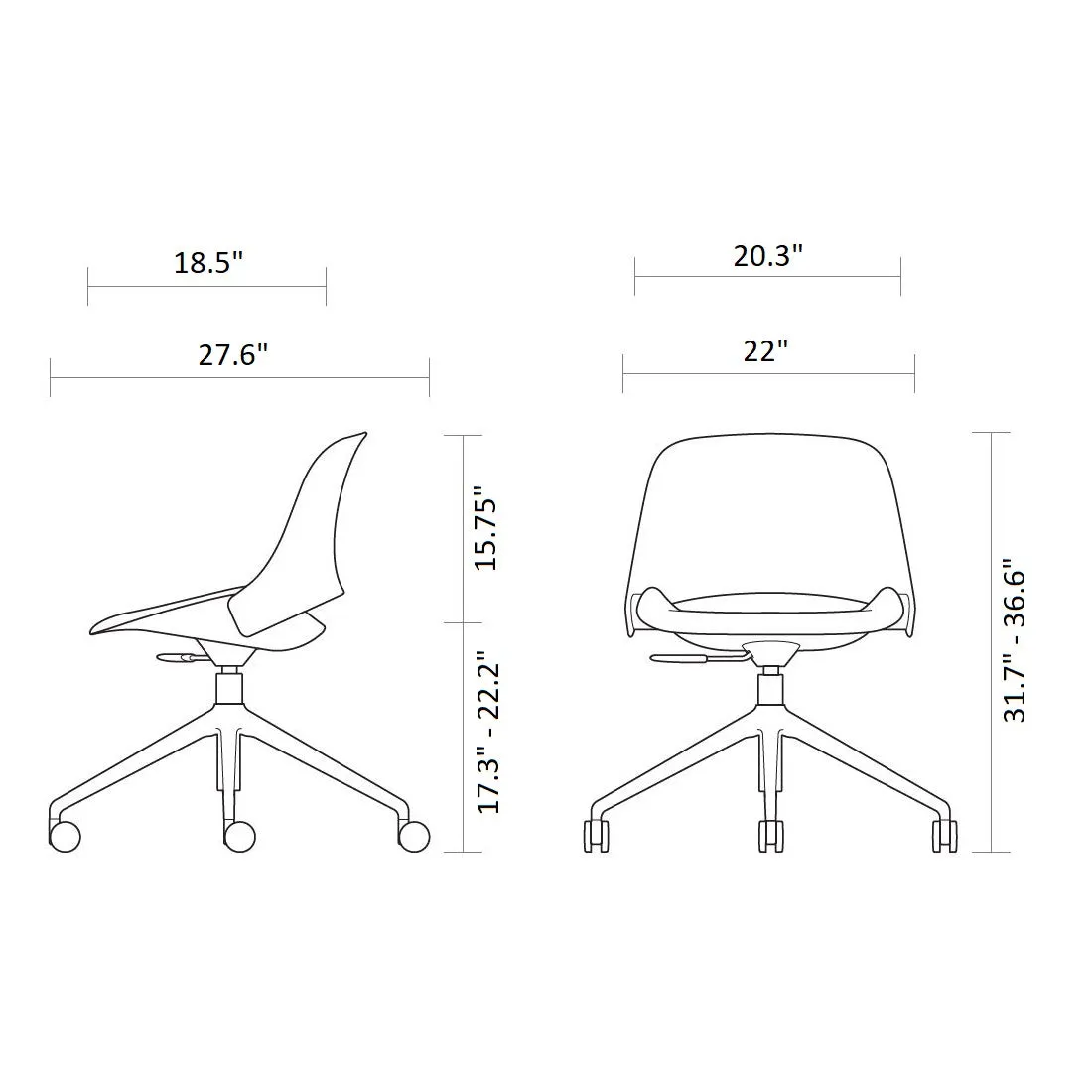 Trea Lite Task Chair