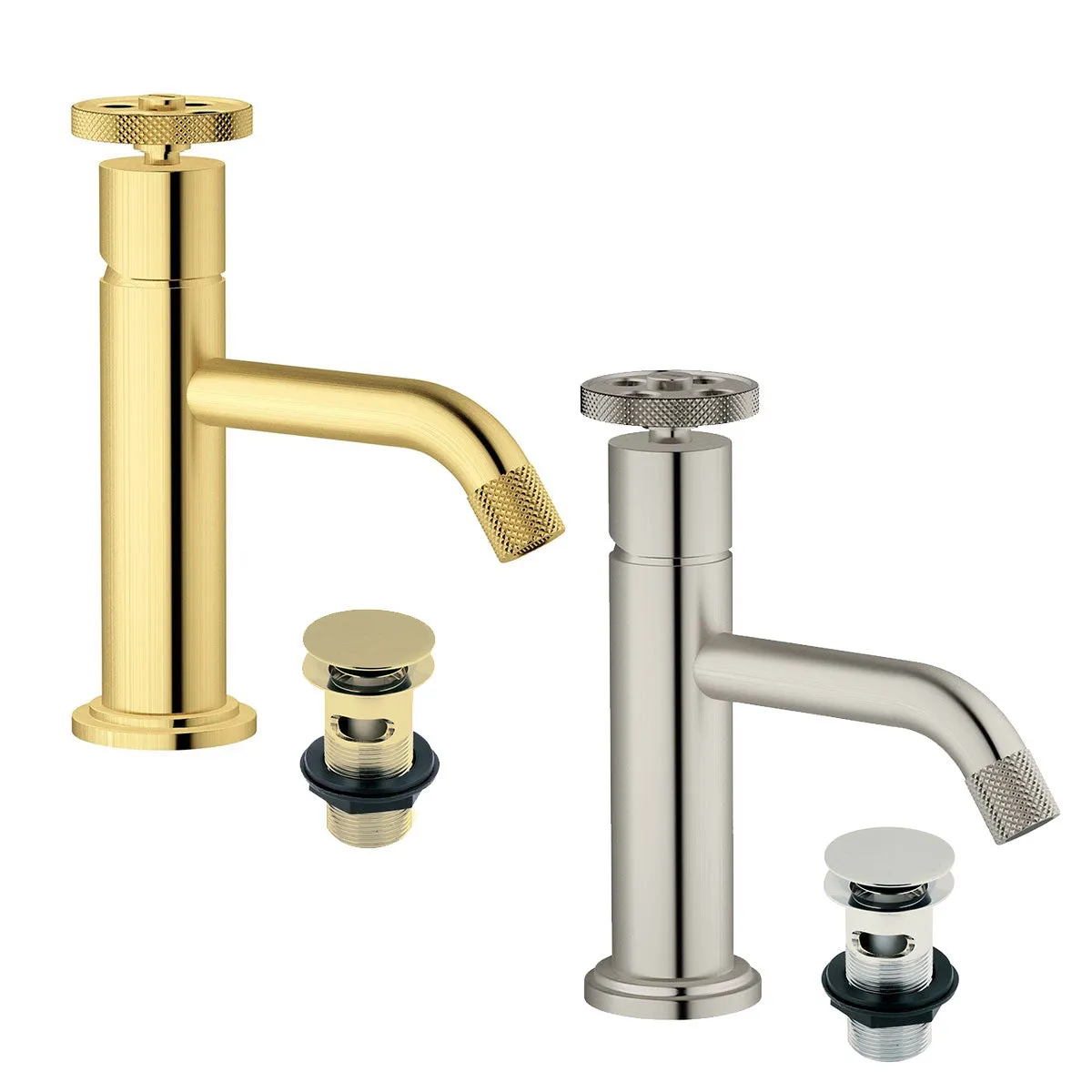 Urban Basin Mixer Tap With Click-Clack Waste