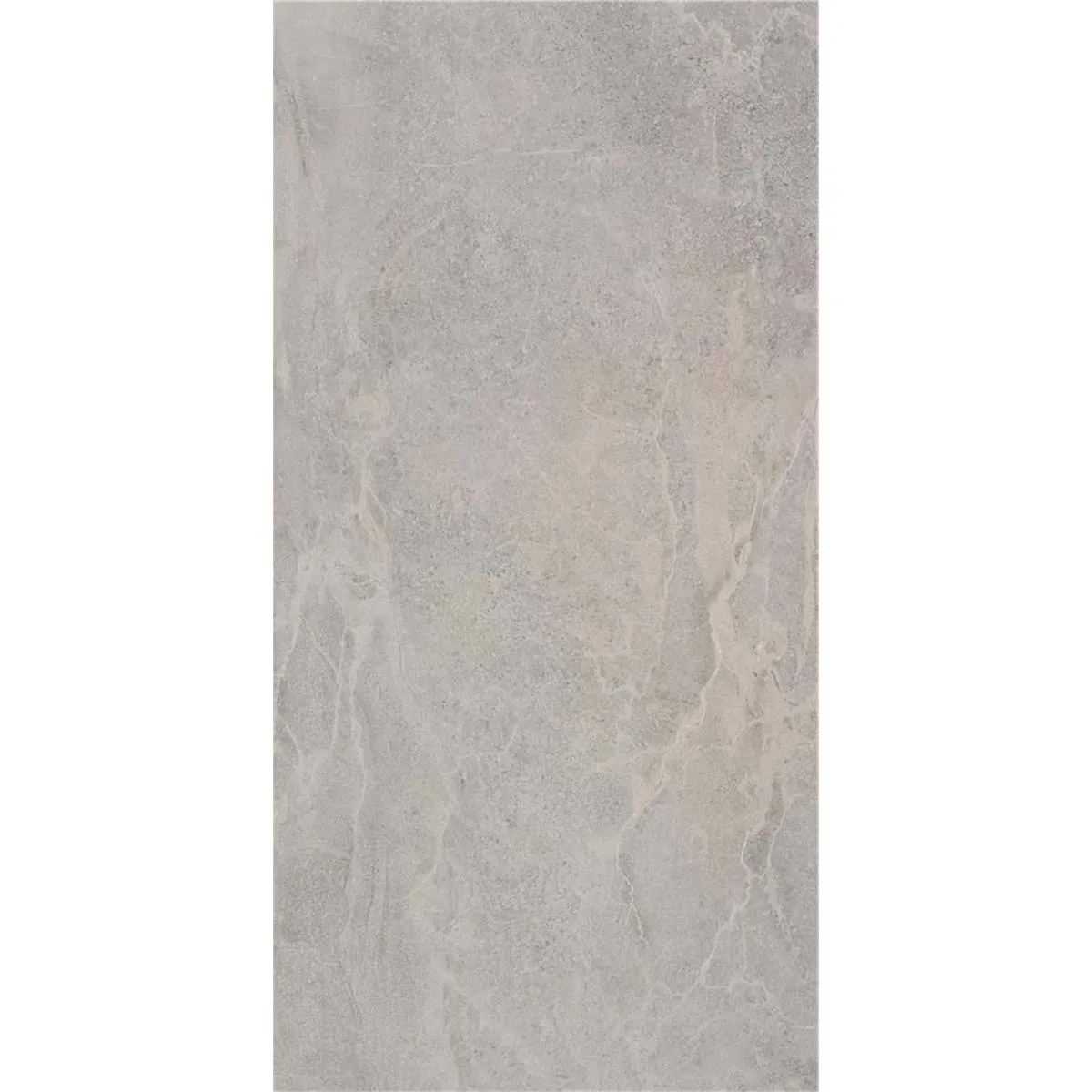 Valencia Grey Stone Effect Porcelain Tile 59x120cm Matt
