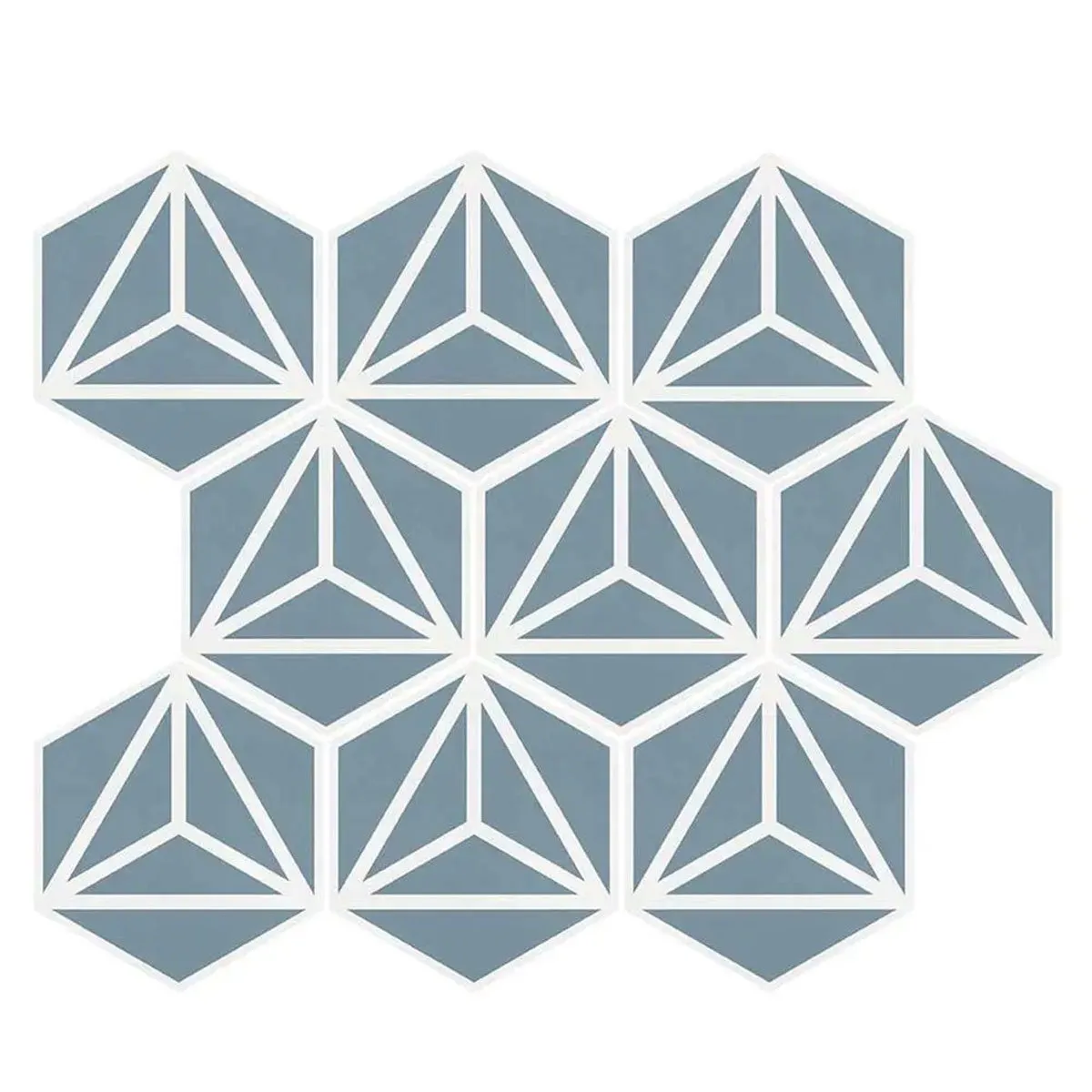 Varadero Azure Hexagonal Porcelain Tile 20x23cm Matt