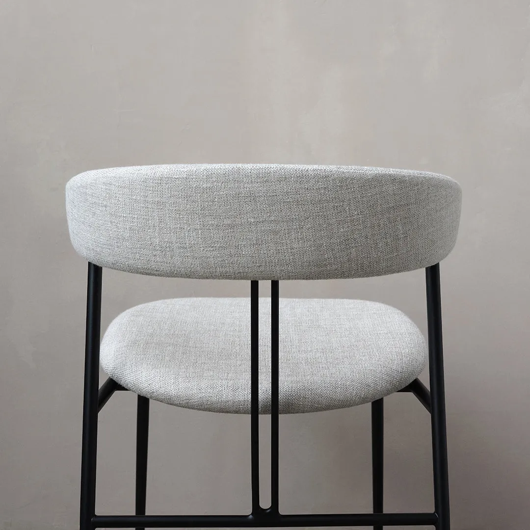 Violin Upholstered Dining Chair